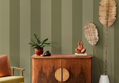 Cordelia Stripe Wallpaper – Green