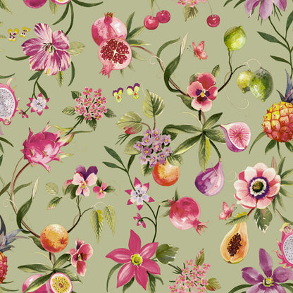 Tropica Wallpaper - Sage