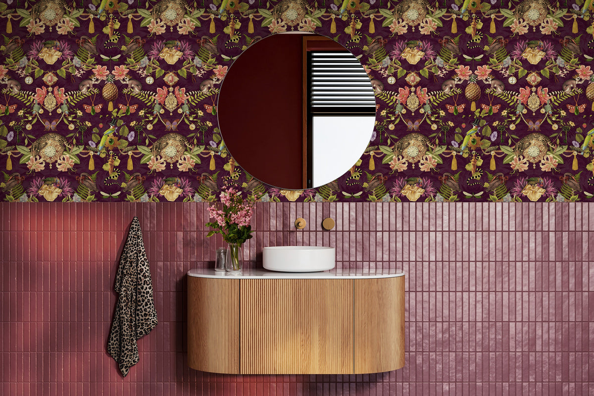 Bohème – Curio Wallpaper – Berry