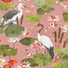 Hermine – Koi Pond Wallpaper – Blush