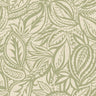Musa – Paisley Leaf Wallpaper – Sage