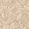 Musa – Paisley Leaf Wallpaper – Beige