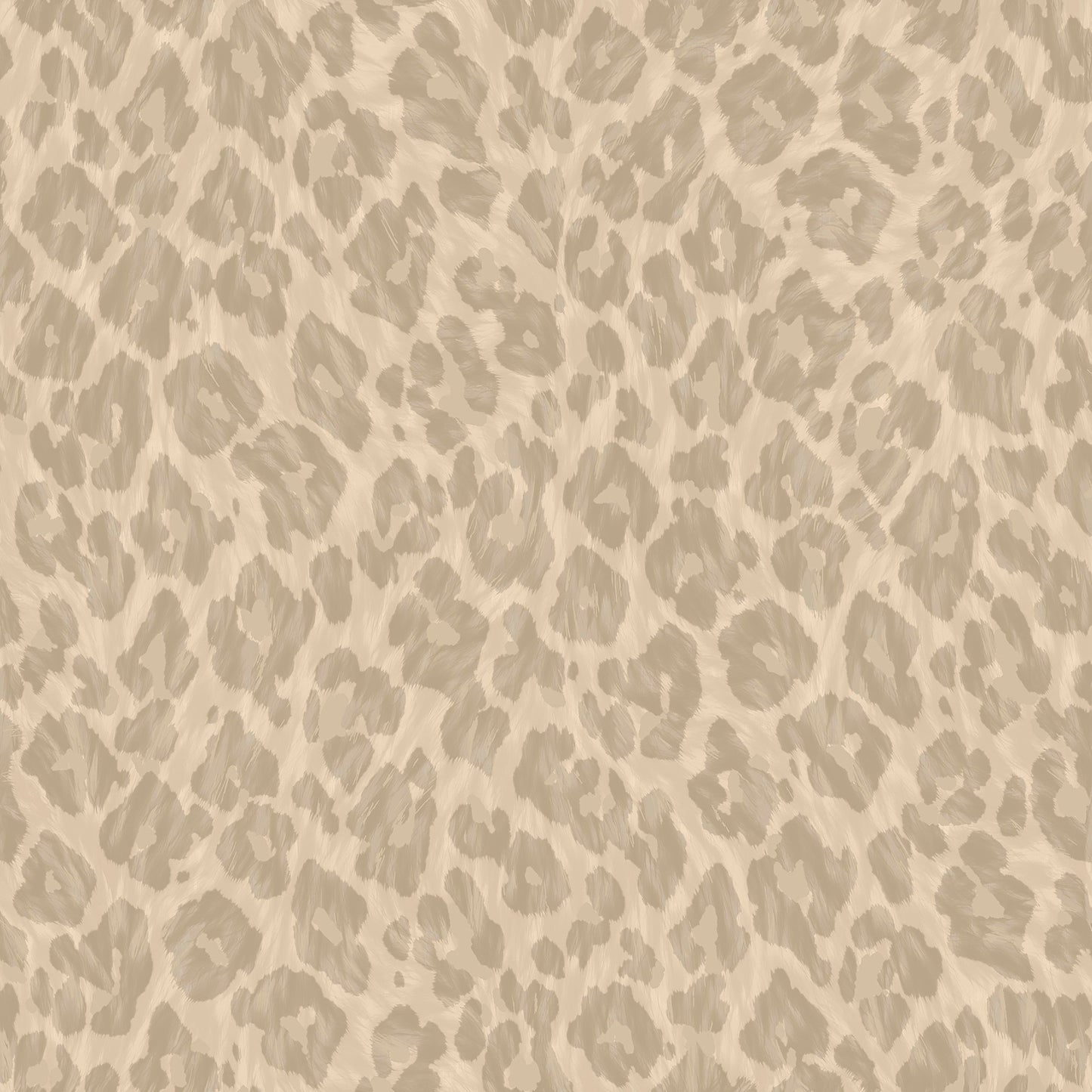 Champagne leopard-print rosette wallpaper — flat pattern detail, Rosette by The Inside