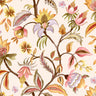 Amaranth – Jacobean Floral Wallpaper – Cream/Blush