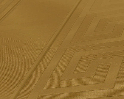 Versace Greek Key Stripe Wallpaper  - Gold