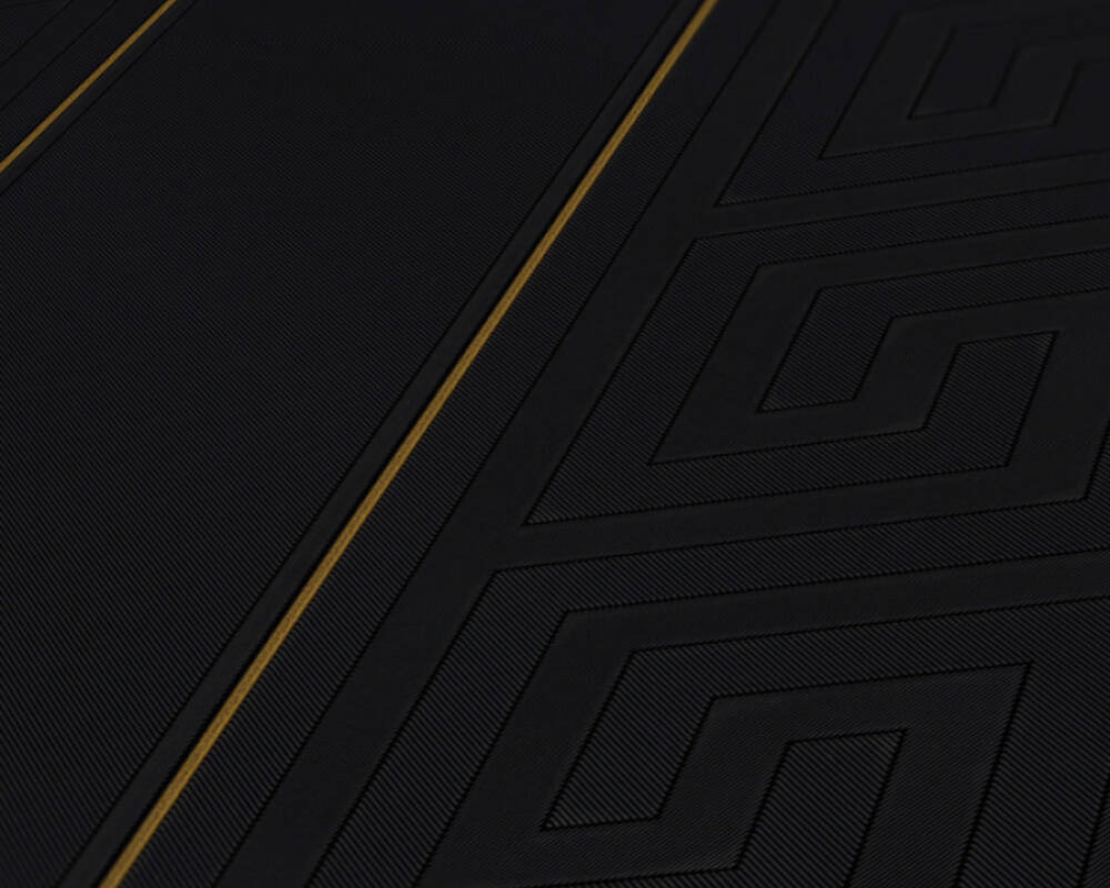 Versace Stripes Wallpaper (Versace 3 Collection) - Black
