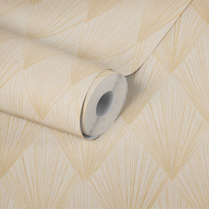 Metallic Moments Wallpaper - Beige - BEST DEAL