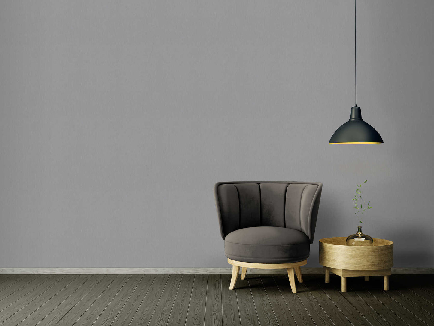 Versace Coordinate Wallpaper - Grey