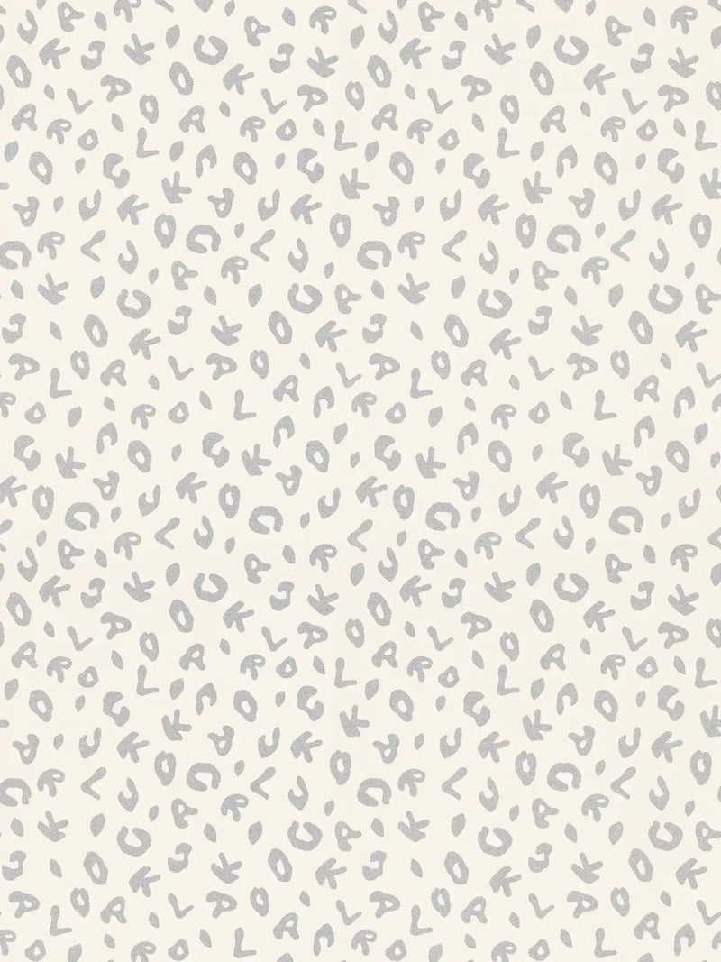 Leopard - Karl Lagerfeld Wallpaper - Cream