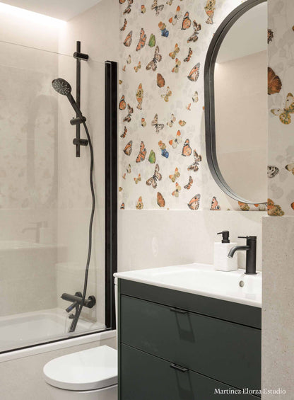 Magic Butterfly Wallpaper - Linen