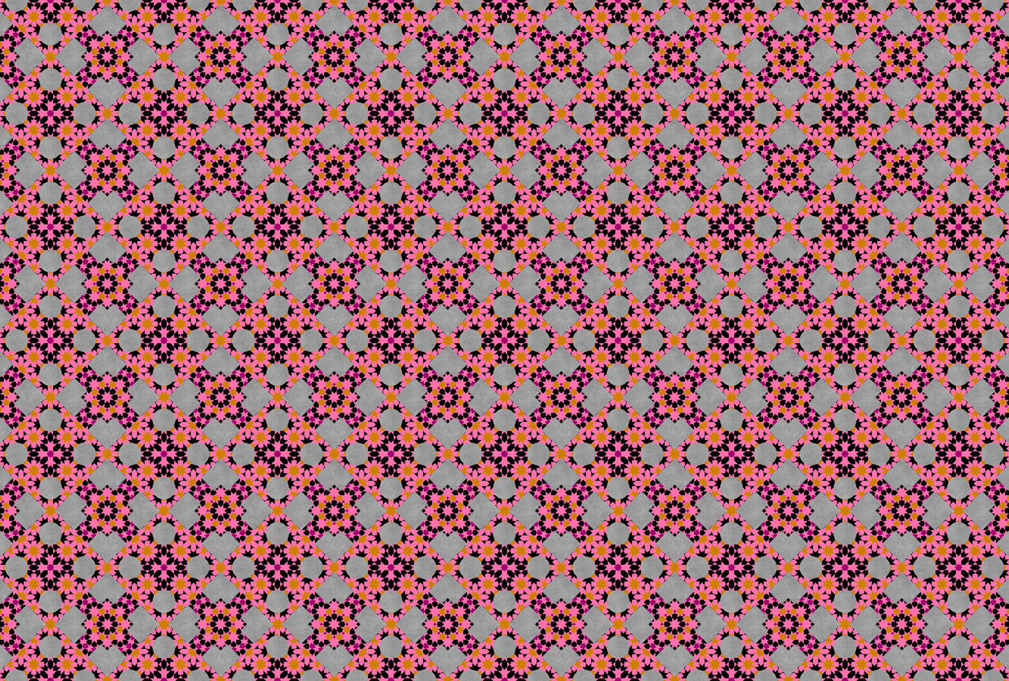 Abstract Mosaic - Custom Sized Wallpaper Mural (per m2)