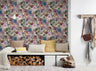 Floral Trails Wallpaper - Beige Pink