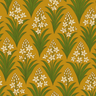 Lila Wallpaper - Customisable - Mustard