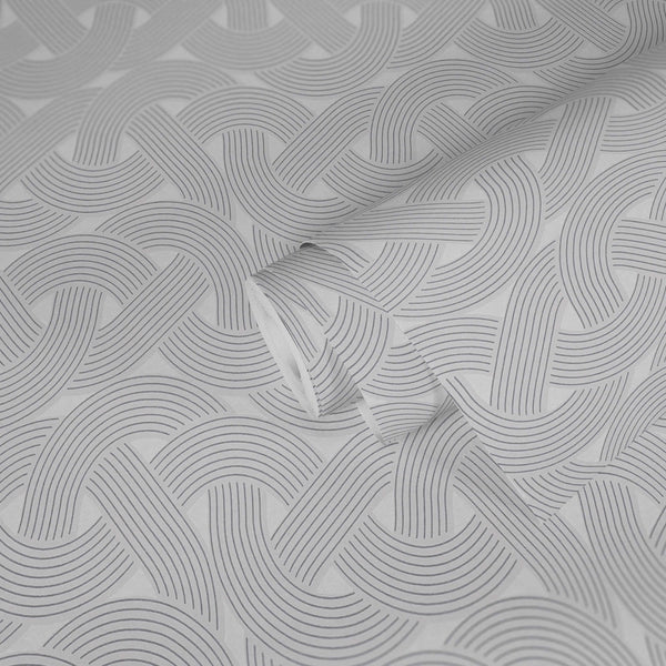 Sample - Weave - Architects Wallpaper - Grey