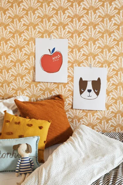 Savannah Wallpaper - Ochre