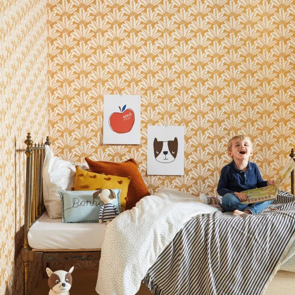 Savannah Wallpaper - Ochre