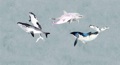 Oceans five - Custom Sized Wallpaper Mural (per m2)