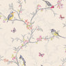 Phoebe - Birds on Trailing Branches Wallpaper - Beige - Discontinuing