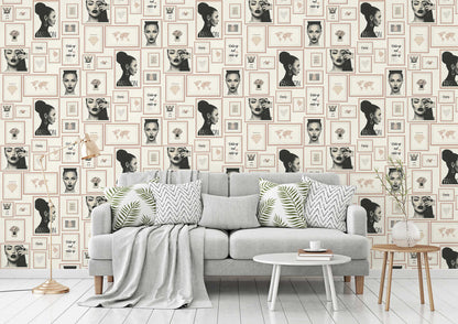 Fashion Wallpaper - Pink - Discontinuing