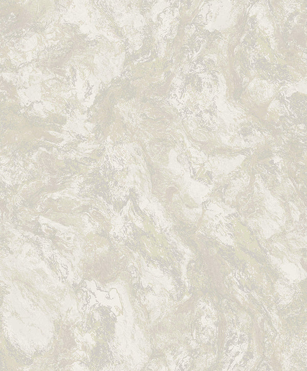 Sample - Calacatta Marble Bead Wallpaper - Champagne - Discontinuing