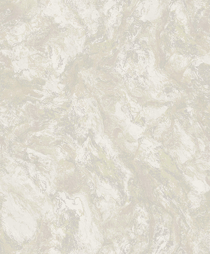 Calacatta Marble Bead Wallpaper - Champagne- Discontinuing