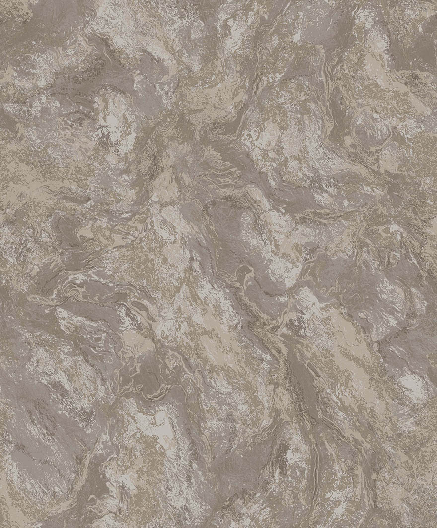 Calacatta Marble Bead Wallpaper - Taupe