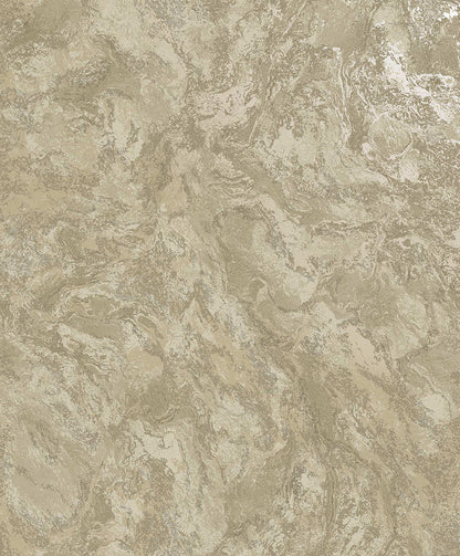Calacatta Marble Bead Wallpaper - Beige