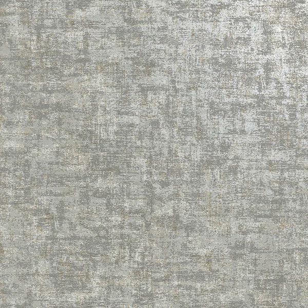 Sample - Brindle Bead Wallpaper - Grey/Silver