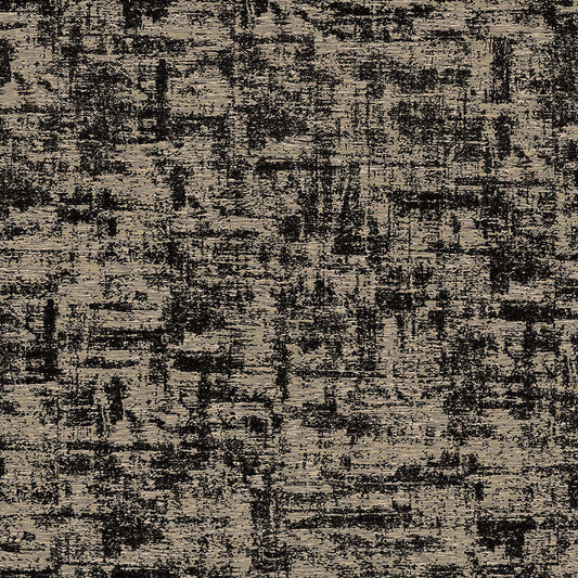 Brindle Flock Wallpaper - Brindle Flock Black