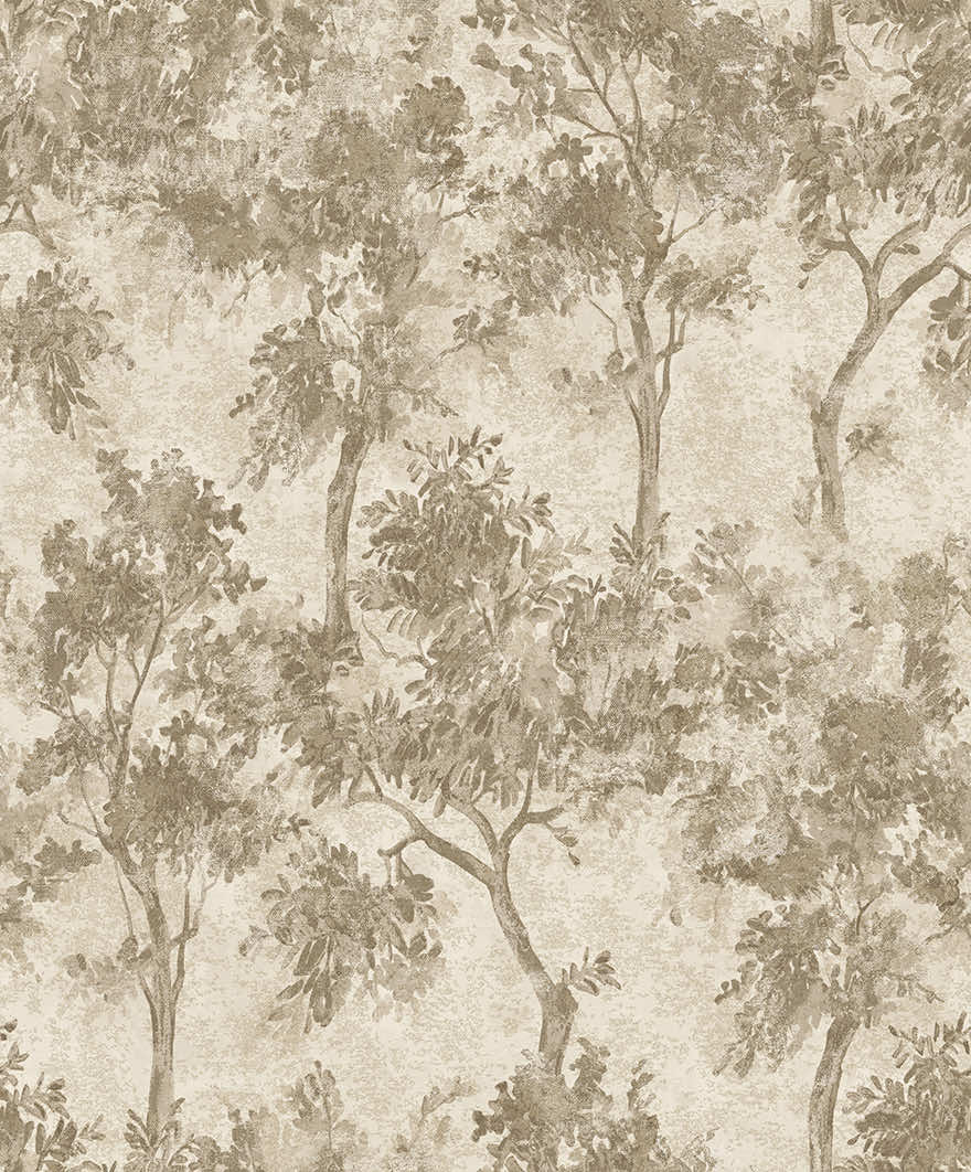 Sample - Tipu taupe wallpaper