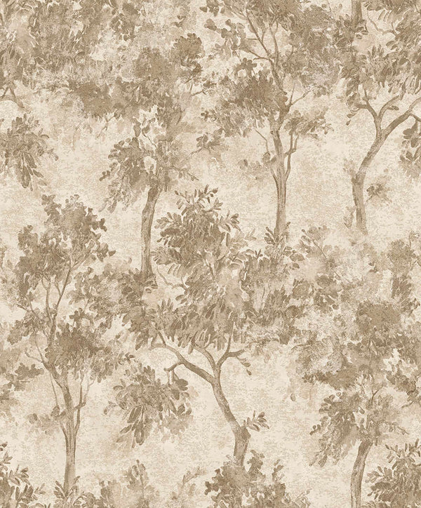 Sample - Tipu taupe wallpaper