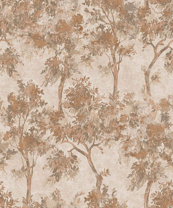 Sample - Tipu Terracotta wallpaper