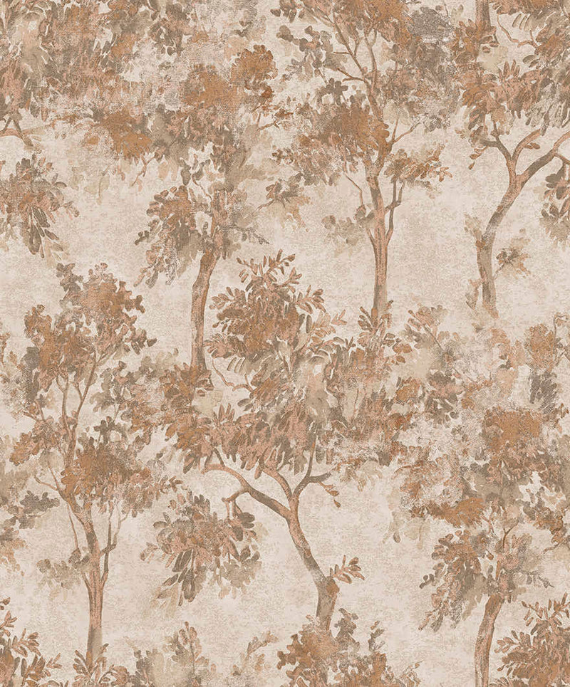 Sample - Tipu Terracotta wallpaper