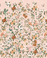 Imperial Gardens Wallpaper Hybrid Mural-Pink