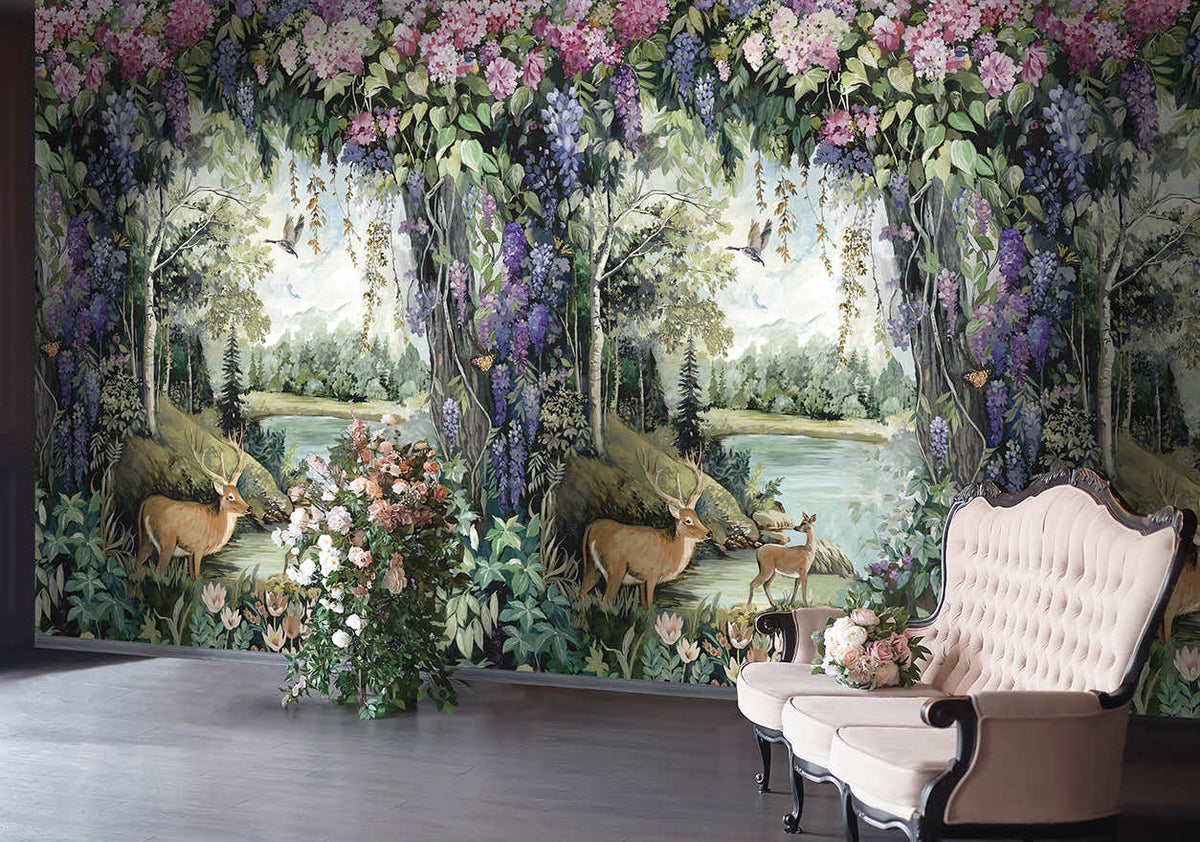 Thistledown Hybrid Mural