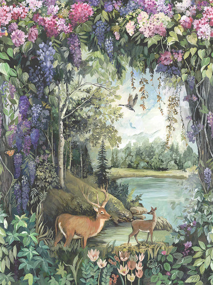 Thistledown Hybrid Mural
