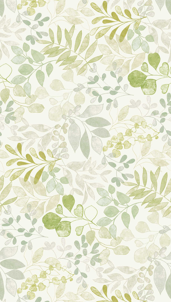 Sample - Scandi Dreams Wallpaper - Green