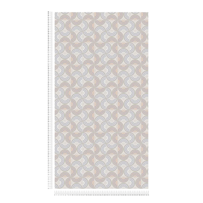 Baroque Pattern II Wallpaper - Light Grey