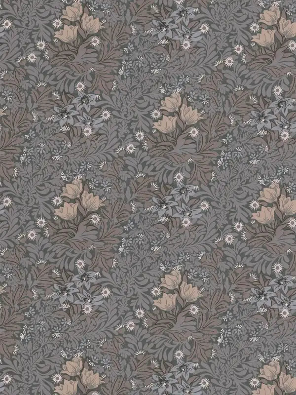 Sample - Antique Floral Trails Wallpaper Online NZ | The Inside - Browns