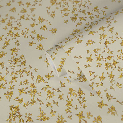 Versace Fall Wallpaper - Gold/Yellow/Beige