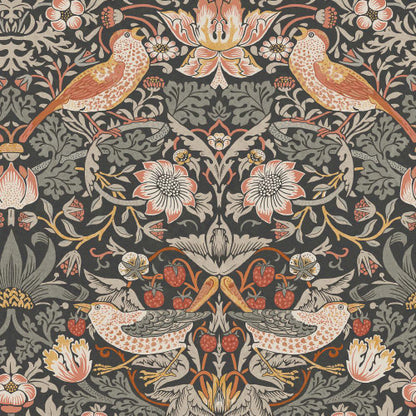 Strawberry Thief Wallpaper - Old Fashioned