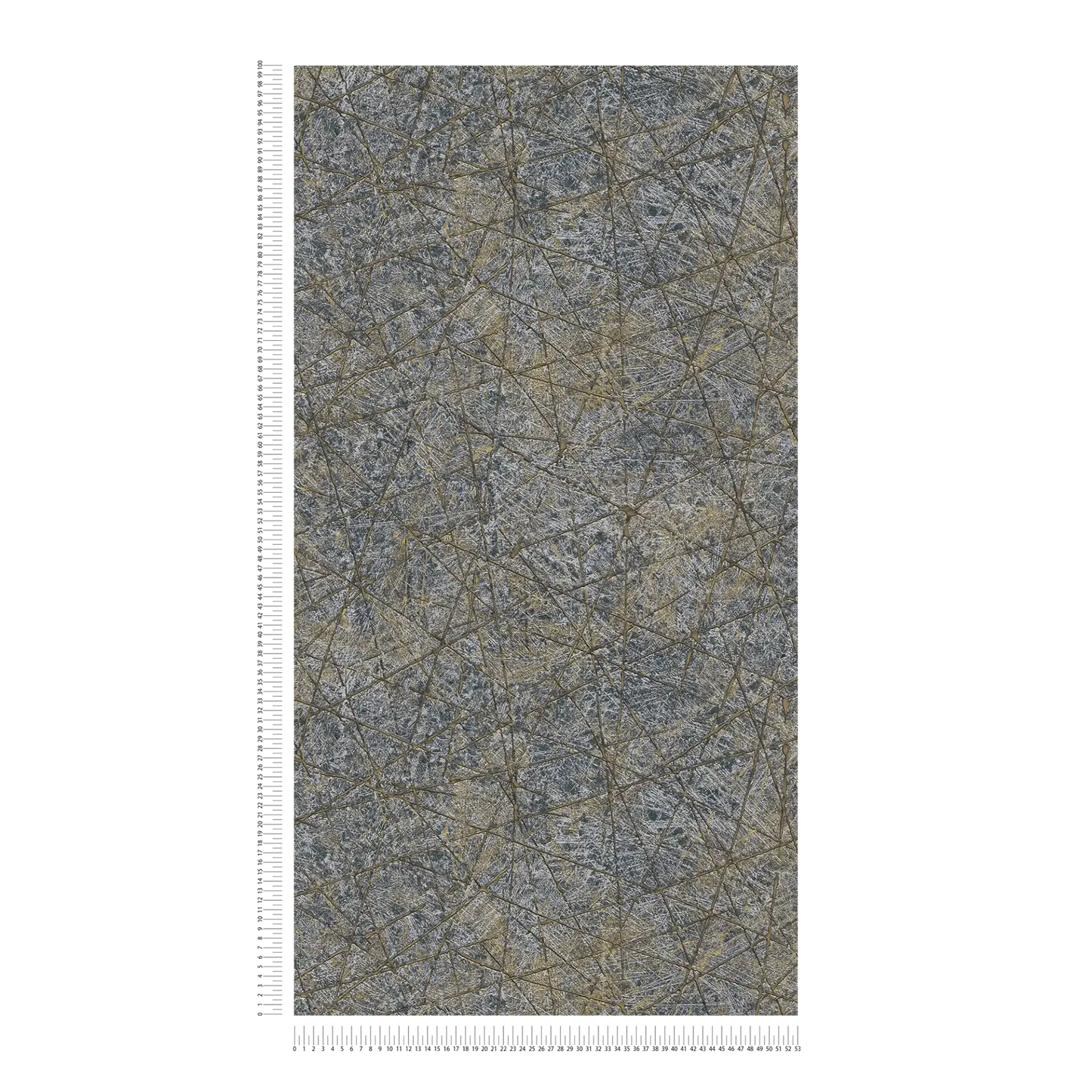 Linear Web - Geometric Wallpaper - Dark Grey