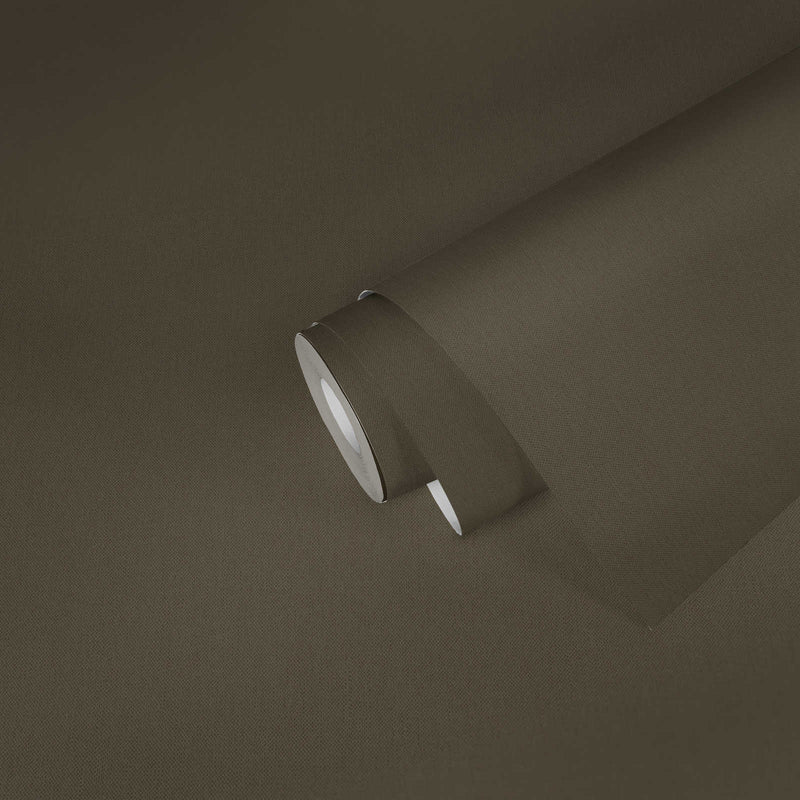 Art of Eden Plain Coordinate Wallpaper - Chocolate Brown
