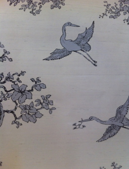Cranes - Florence Broadhurst Wide Width Vinyl
