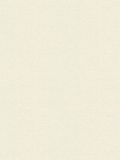 Linea Linen Texture wallpaper in ivory – flat pattern