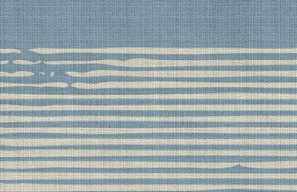 Cloudy Day  - Blue - Custom Sized Wallpaper Mural (per m2)