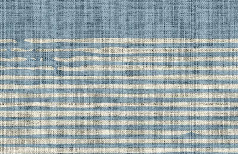 Cloudy Day  - Blue - Custom Sized Wallpaper Mural (per m2)