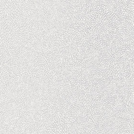April Flower Power Wallpaper - Silver - Discontinuing
