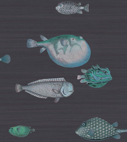 Acquario Fish Wallpaper - Ink