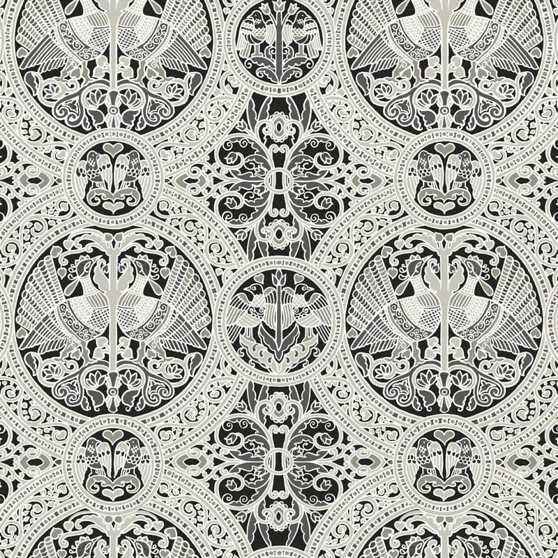 Florence Broadhurst - Arabian Birds - Fabric